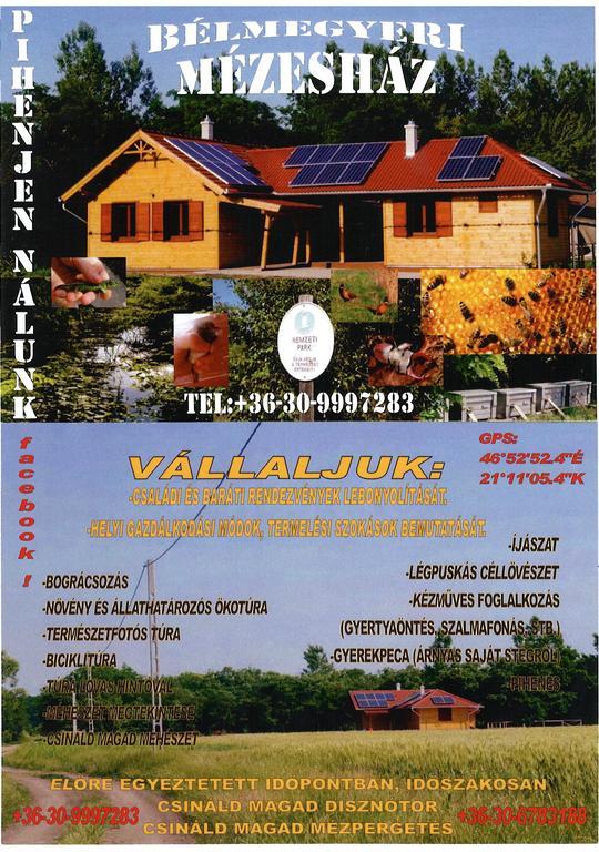 Mezes Tanya Belmegyer Villa Exterior photo
